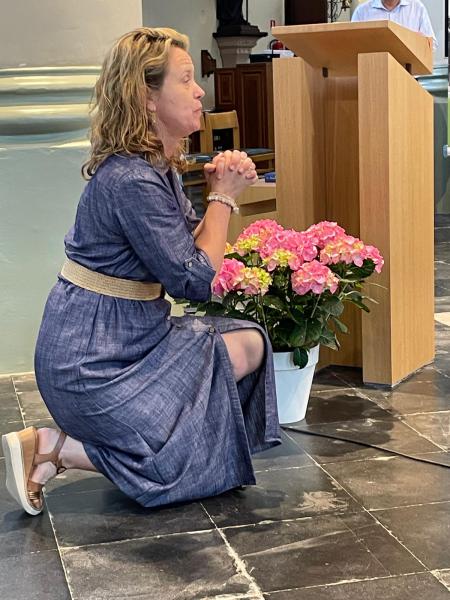 Moederdag in de Sint-Amanduskerk van Wingene 