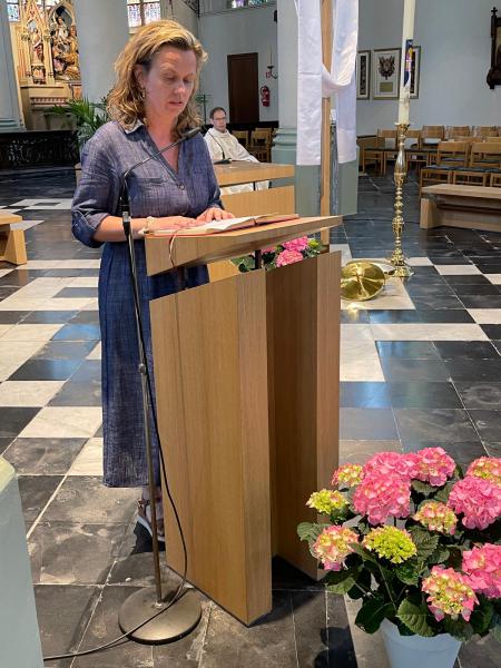 Moederdag in de Sint-Amanduskerk van Wingene 