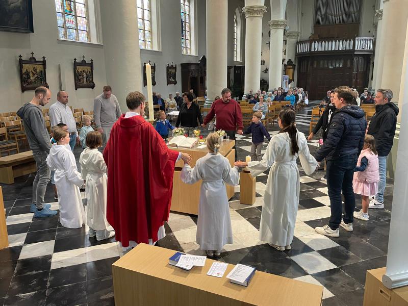 Vaderdag in de Sint-Amanduskerk te Wingene 
