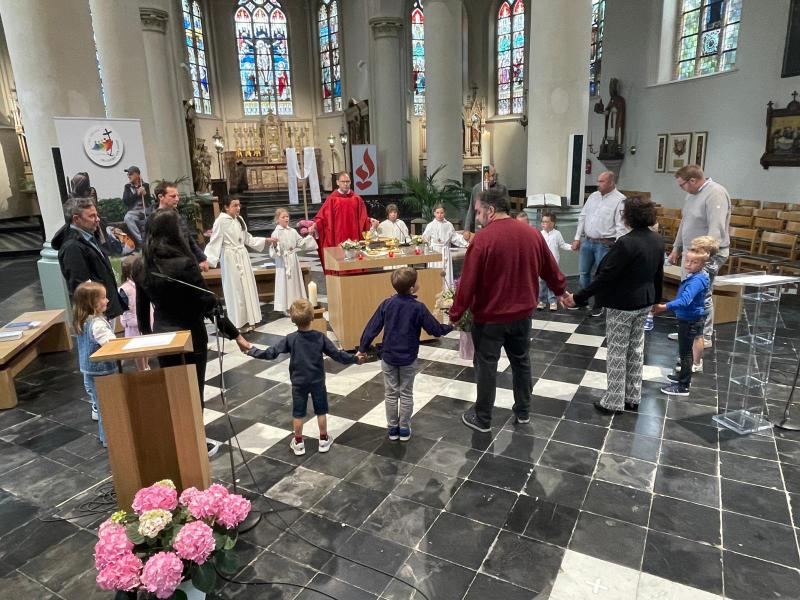 Vaderdag in de Sint-Amanduskerk te Wingene 