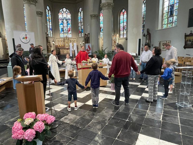 Vaderdag in de Sint-Amanduskerk te Wingene 