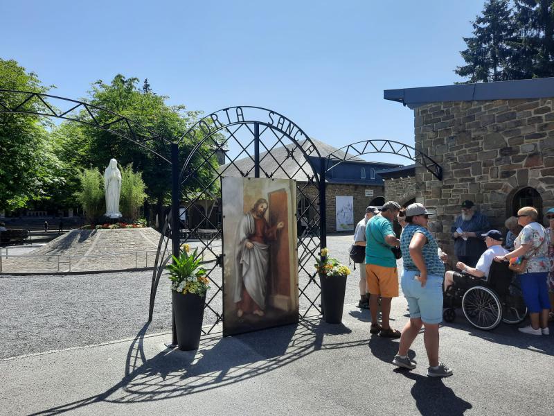 de Heilige Poort in Banneux 