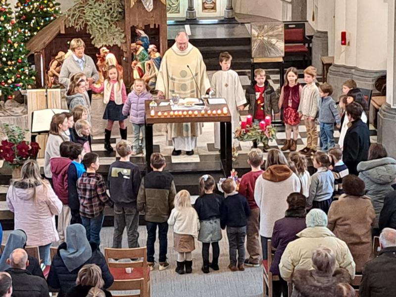 Viering met Jezusclub januari 2026 © Lieve Vancraeynest