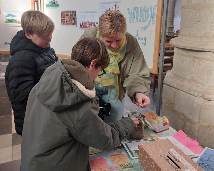 Ook mama heeft plaats om zaadjes te zaaien © gvc