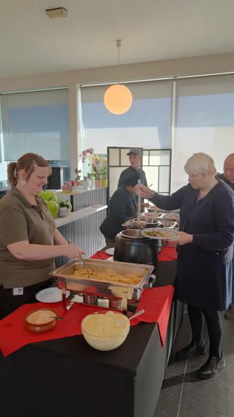 Winterbuffet PE 2024 © Luc Vanden Bogaerde