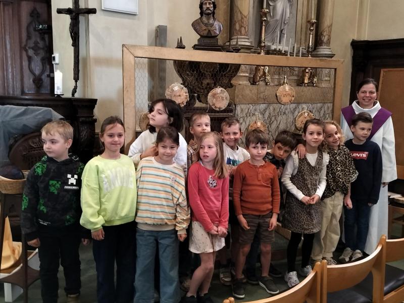 Naamopgave eerste communie Houtvenne 2025 