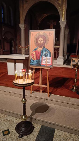 Vredeswake voor Oekraïne © Luc Vanden Bogaerde