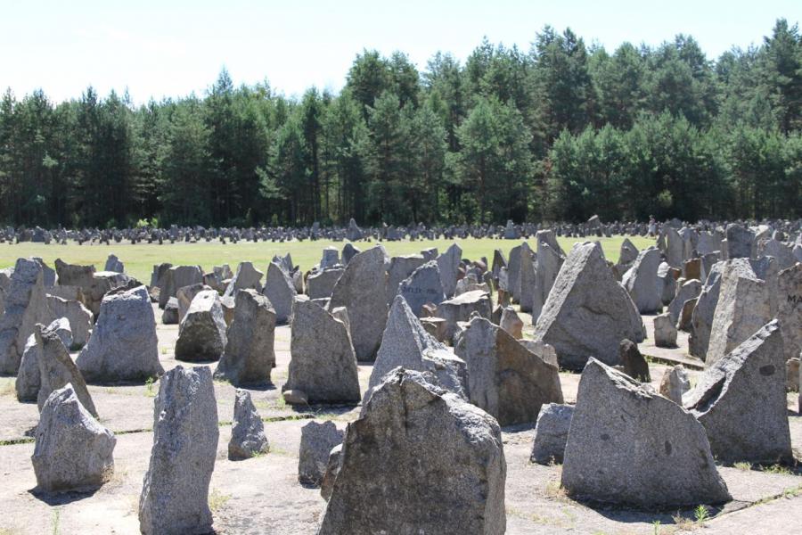 WOII-site in het Poolse Treblinka © IJD