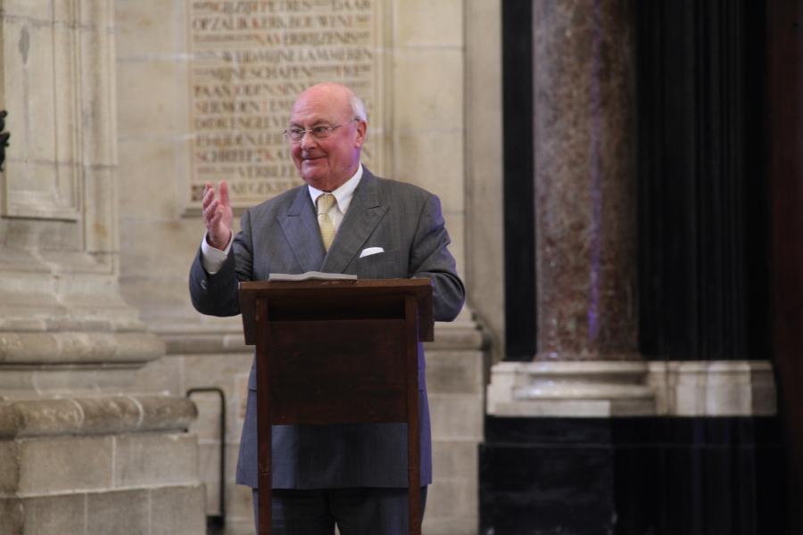 Voorzitter Jozef Dhauwe © Bisdom Gent, foto: Ellen Eeckhout