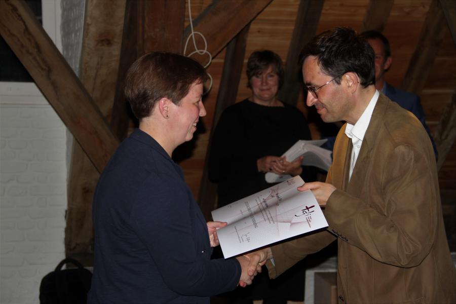 Diploma-overhandiging © Bisdom Gent, foto: Ellen Eeckhout