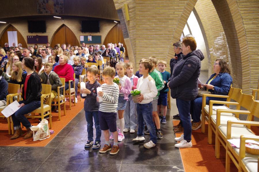 Gezinsviering in de  St Niklaaskerk (ODK) © G.C.