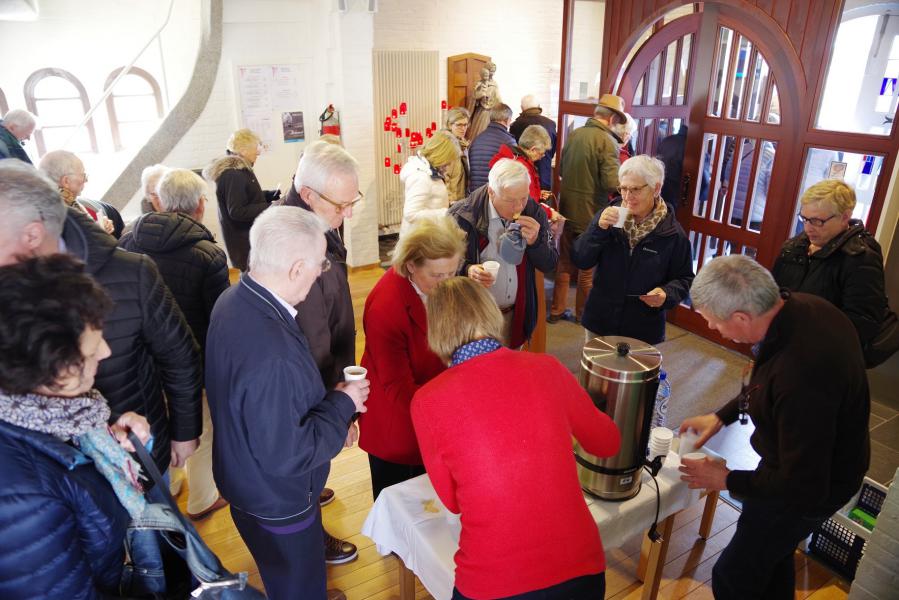 Koffiestop in de Mariakapel 