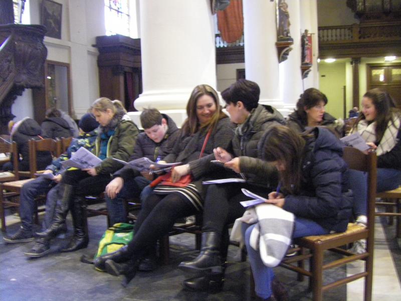 knopentocht 2018 © Kerk Stekene en Sint-Gillis-Waas