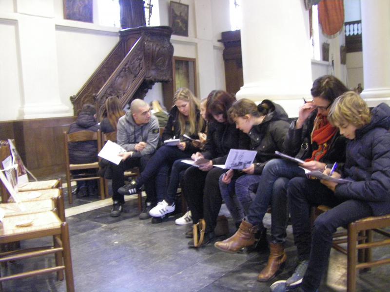 knopentocht 2018 © Kerk Stekene en Sint-Gillis-Waas