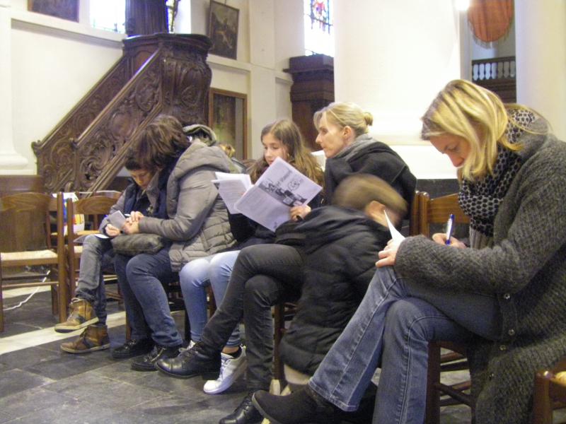 knopentocht 2018 © Kerk Stekene en Sint-Gillis-Waas