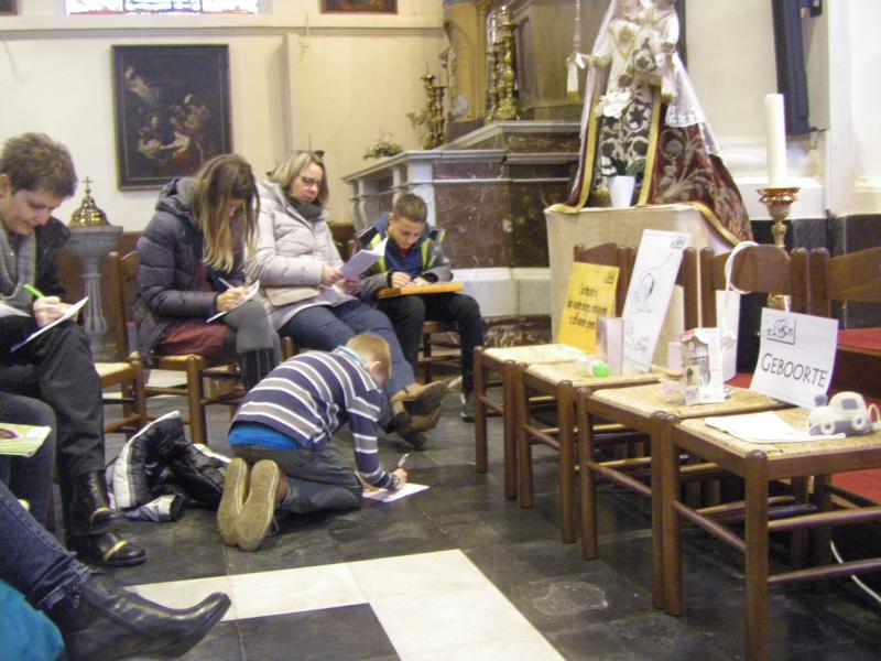 knopentocht 2018 © Kerk Stekene en Sint-Gillis-Waas