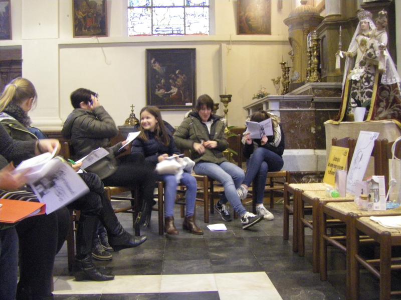 knopentocht 2018 © Kerk Stekene en Sint-Gillis-Waas