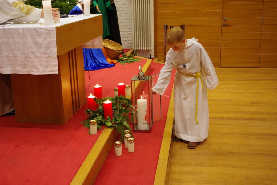 Kerstviering/Gezinsviering in de  Mariakapel (ODK) © G.C.