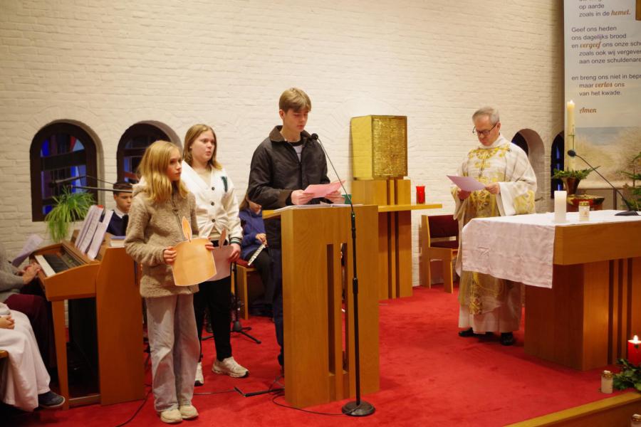 Kerstviering/Gezinsviering in de  Mariakapel (ODK) © G.C.