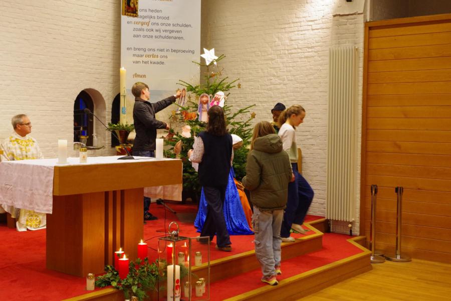 Kerstviering/Gezinsviering in de  Mariakapel (ODK) © G.C.