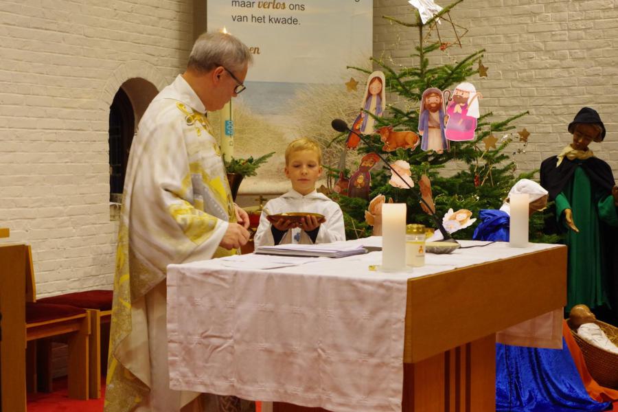 Kerstviering/Gezinsviering in de  Mariakapel (ODK) © G.C.