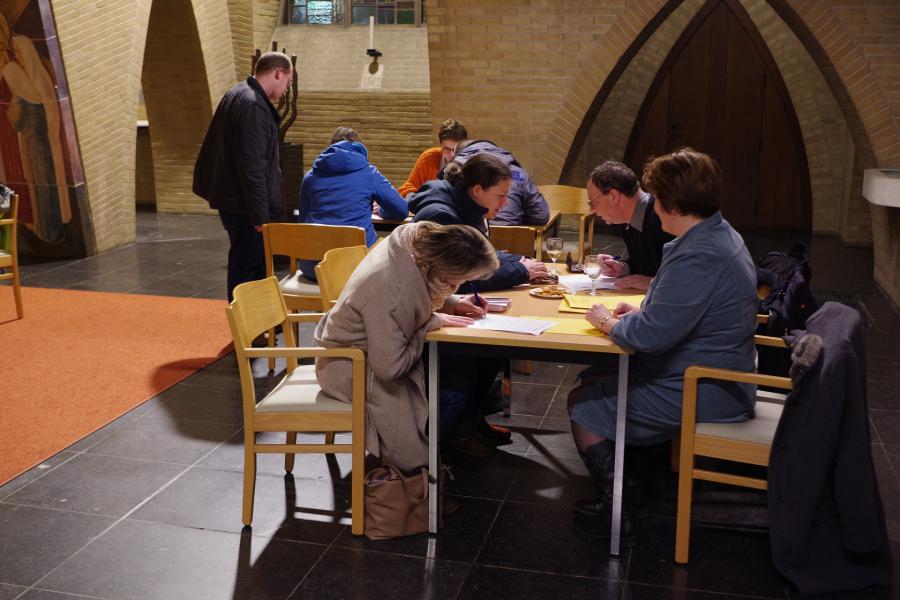Voorbereiding eerste communie 