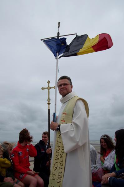 Pastoor Hans in volle zee © (c) G.Craenen