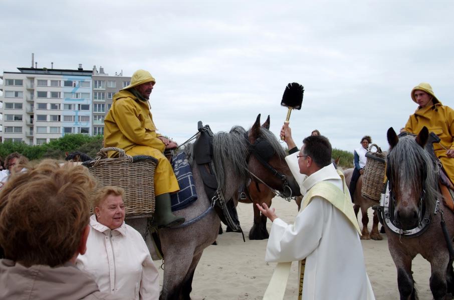 Ook de paardenvissers werden niet vergeten © (c) G.Craenen