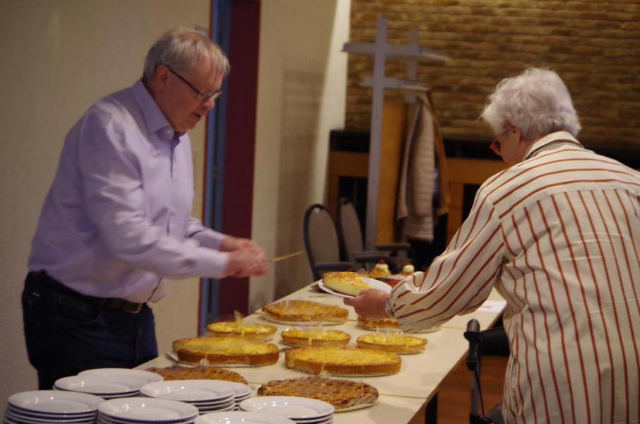 het dessertenbuffet © Bob Frickel