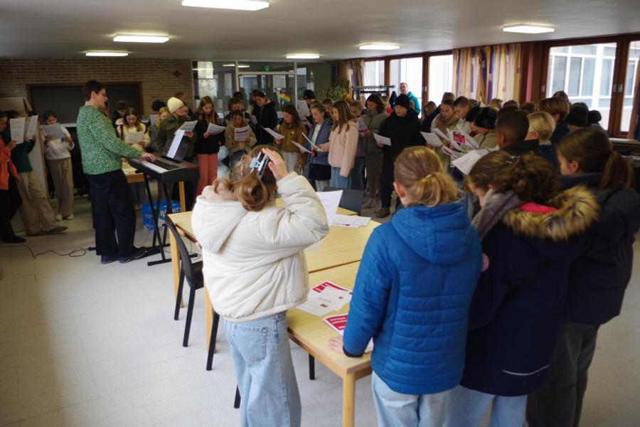Eerste catechesebeurt en eerste gezinsviering vanuit de vormselcatechese © G.C.