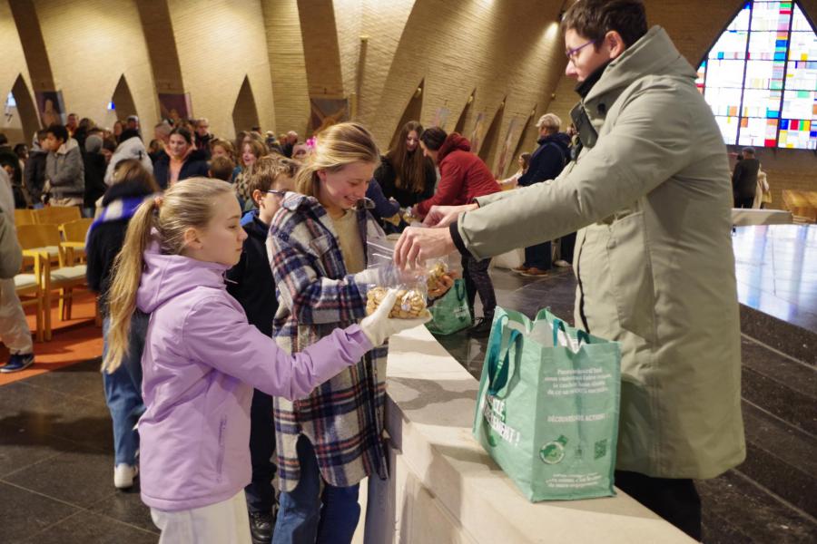 Eerste catechesebeurt en eerste gezinsviering vanuit de vormselcatechese © G.C.