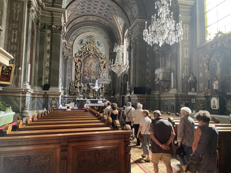 Bezoek aan de Sint-Catharinaparochie in Timisoara © Christof Bouweraerts
