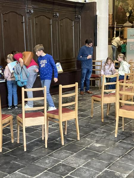Eerste Communietocht © Parochie Maldegem