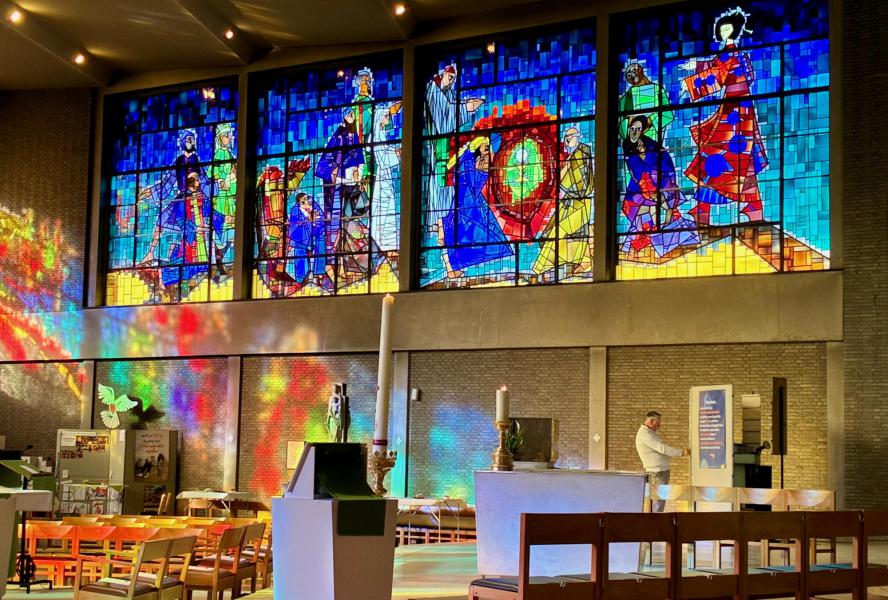 De glasramen © Francis De Decker