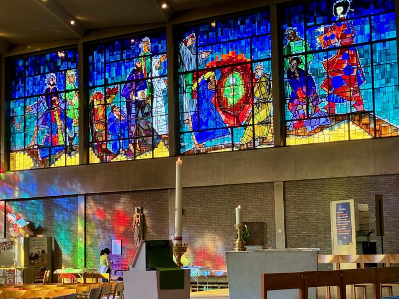 De glasramen © Francis De Decker