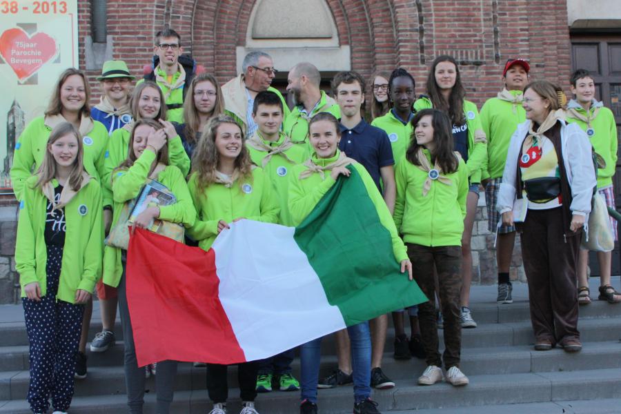 Klaar voor het vertrek naar Rome © Patrick Derde