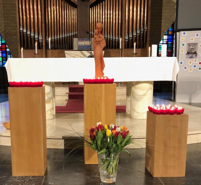 Lichtmis in St Niklaasparochie 