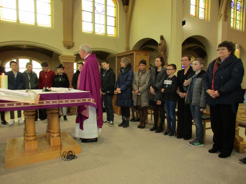 Kruisjes vormelingen van Lutselus en Rooierheide 