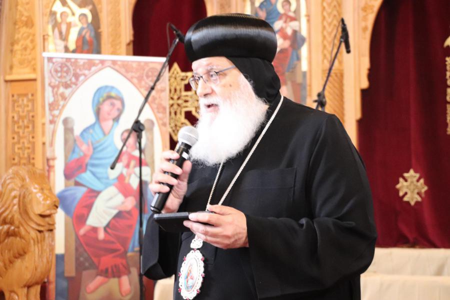 Z.E. Anba Arsany, bisschop van de Koptische Orthodoxe christenen in België en Nederland 