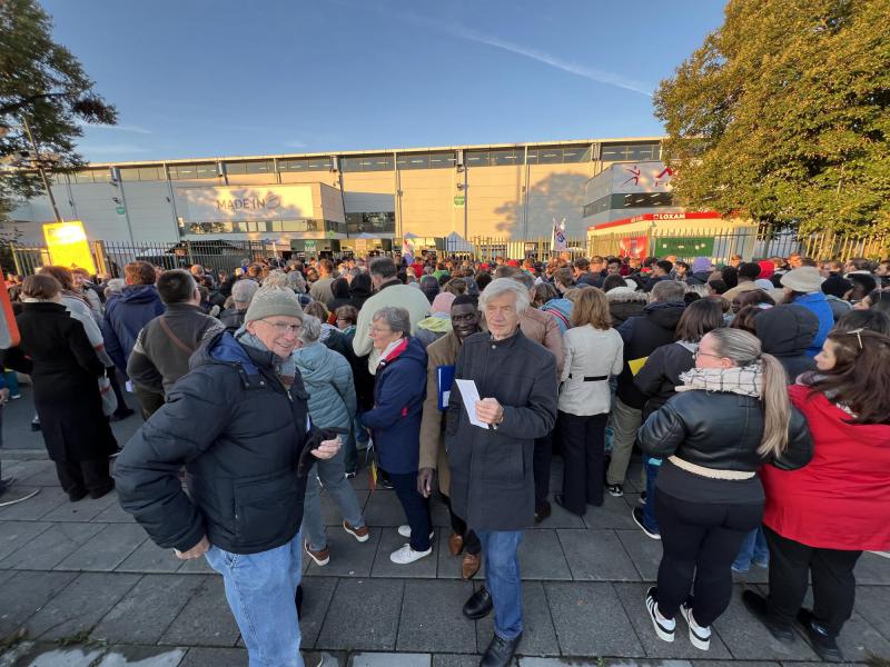 Heilige Mis koning Boudewijn stadion Brussel © Chris De Groote