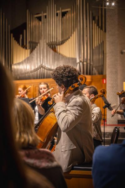 Kerstconcert 'A Royal Christmas' met het strijkensemble BRYGGEN, het Waelrant Kinder- en jeugdkoor en solisten van de Koningin Elisabeth Muziekkapel, 16 december 2025 © RV Captured