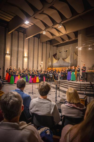 Kerstconcert 'A Royal Christmas' met het strijkensemble BRYGGEN, het Waelrant Kinder- en jeugdkoor en solisten van de Koningin Elisabeth Muziekkapel, 16 december 2025 © RV Captured