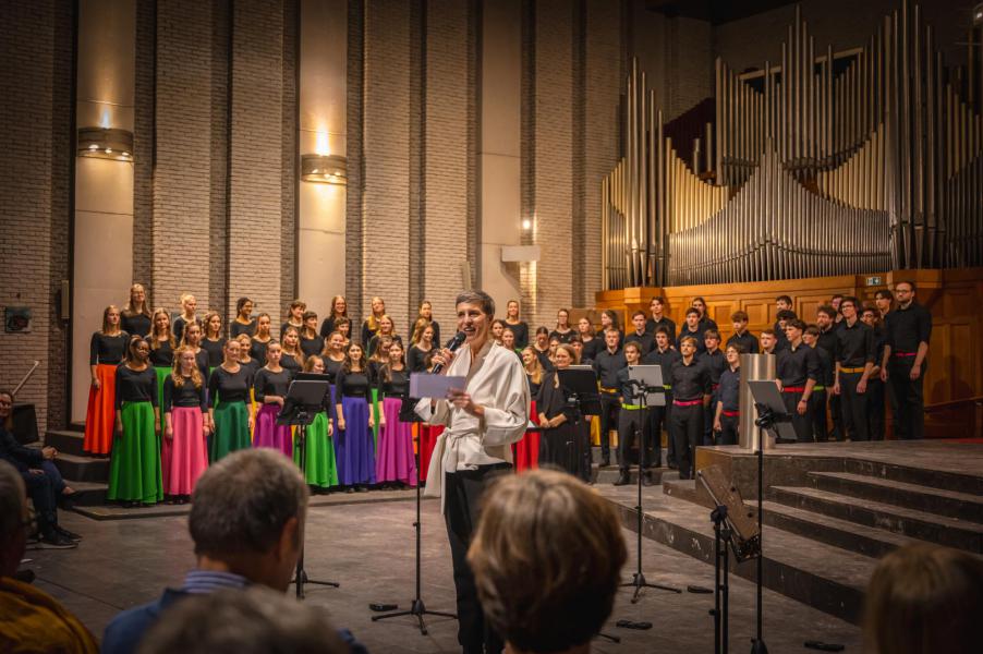 Kerstconcert 'A Royal Christmas' met het strijkensemble BRYGGEN, het Waelrant Kinder- en jeugdkoor en solisten van de Koningin Elisabeth Muziekkapel, 16 december 2025 © RV Captured