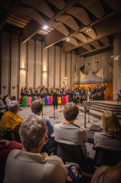 Kerstconcert 'A Royal Christmas' met het strijkensemble BRYGGEN, het Waelrant Kinder- en jeugdkoor en solisten van de Koningin Elisabeth Muziekkapel, 16 december 2025 © RV Captured