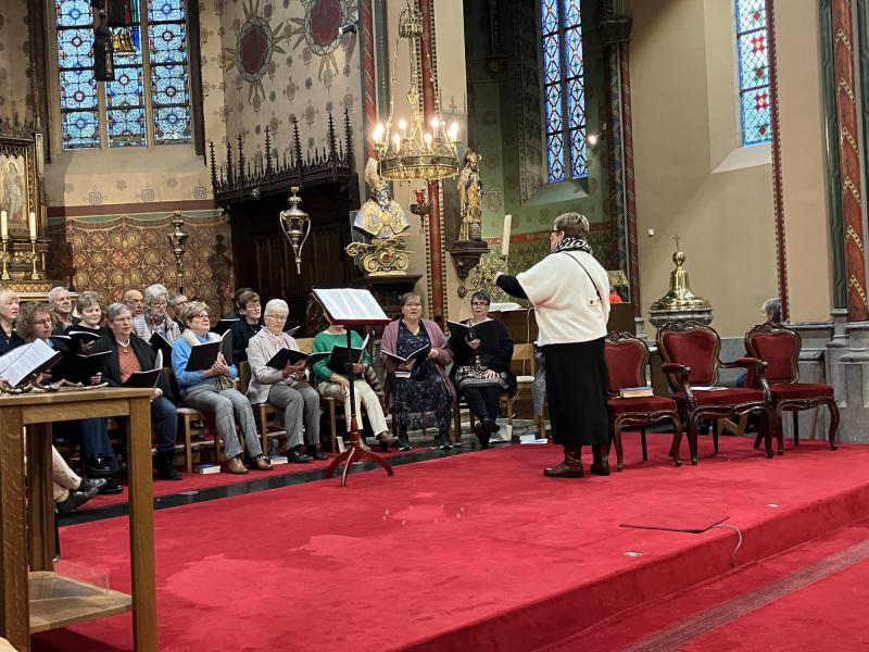 Afscheid koor Vrasene © koor Vrasene