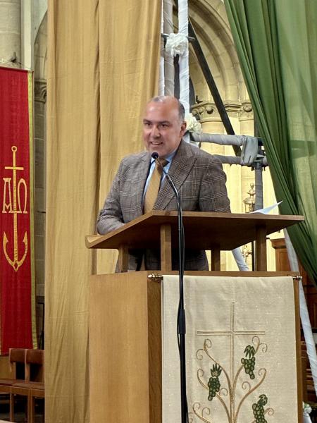 Speech van onbekende?  