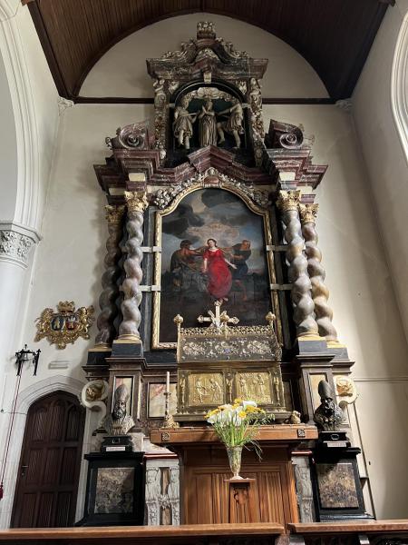 Interieur Onze-Lieve-Vrouwekerk, Gistel © Dirk Bellens