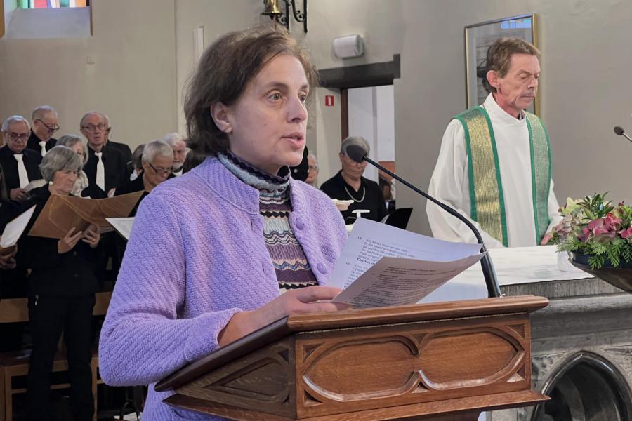 Afscheidsviering pater Dominique © Pastorale zone Leuven aan de Dijle