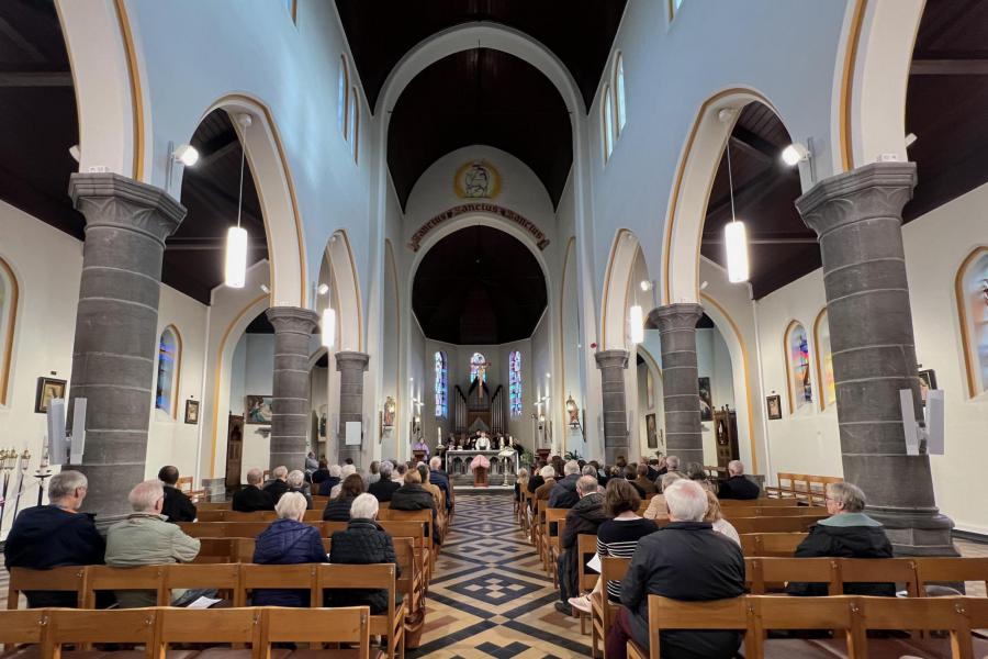 Afscheidsviering pater Dominique © Pastorale zone Leuven aan de Dijle