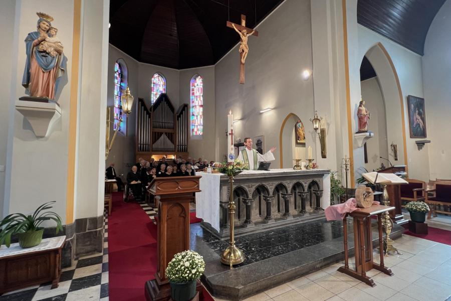 Afscheidsviering pater Dominique © Pastorale zone Leuven aan de Dijle